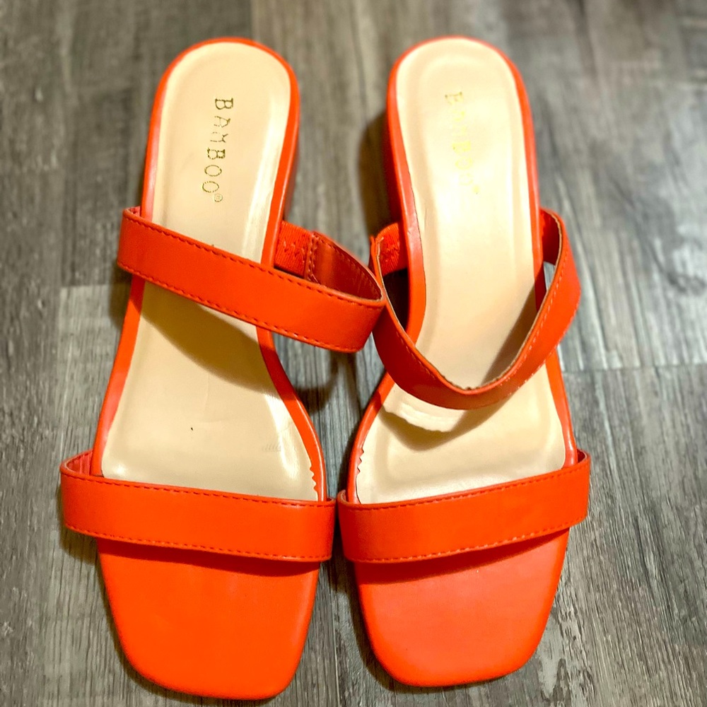 Bamboo sandals